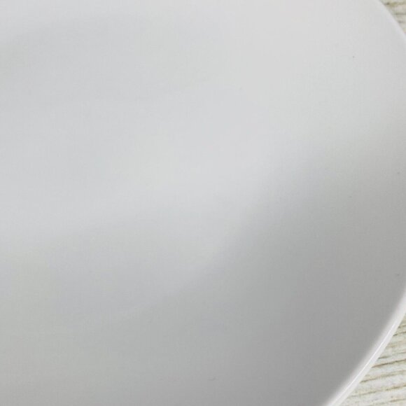 Denmark Tools For Cooks White Oven Safe Coupe 10.5" Porcelain Dinner Plate Set 3 - Picture 11 of 15
